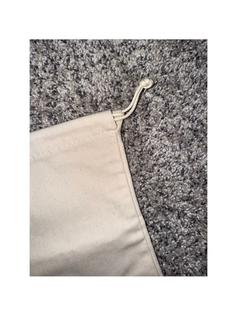 Unisex Loro Piana Beige One Size Drawstring Dust Storage Bag​